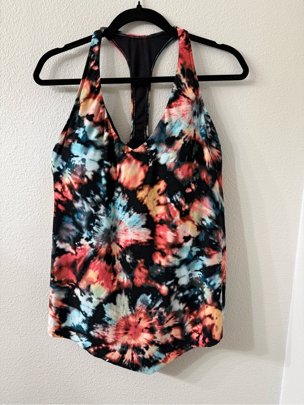 Magicsuit Baha Beach Taylor Underwire Racerback Tankini Top | Size 12 | Tie Dye